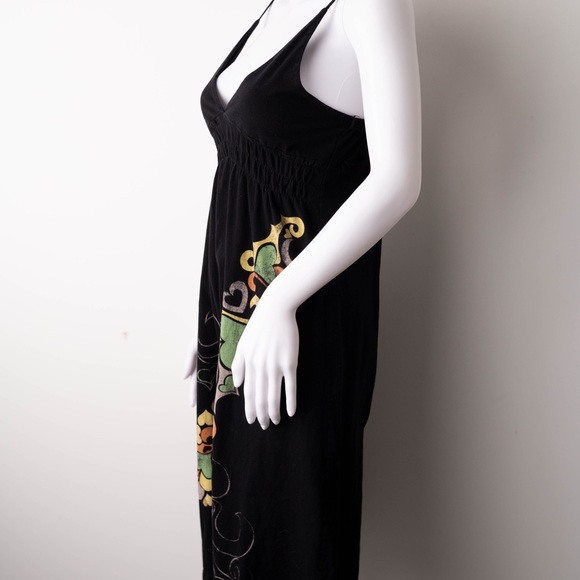 O’Neill | Black Dress with Floral Design | M - Picture 3 of 9
